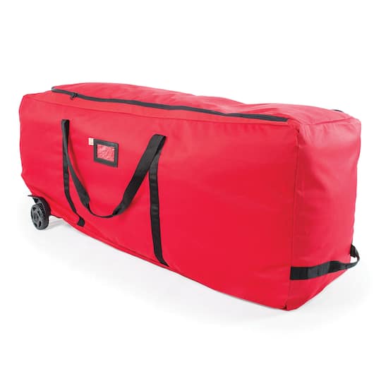 Santa's Bag EZ Roller 9ft. Artificial Christmas Tree Storage Bag with Wheels